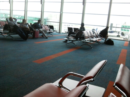 aeropuertos y sus salas de espera